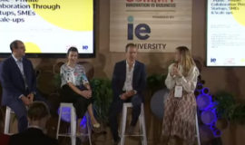 Panel „How to Drink Water and be Sustainable” podczas South Summit