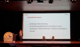 „Growing Global Company – The Female Founder Perspective” – prezentacja EU-Startups Summit 2022